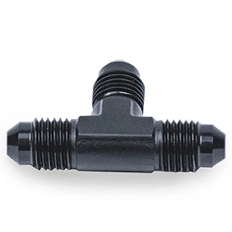 Snow Performance 4An T Fitting (Black) 1