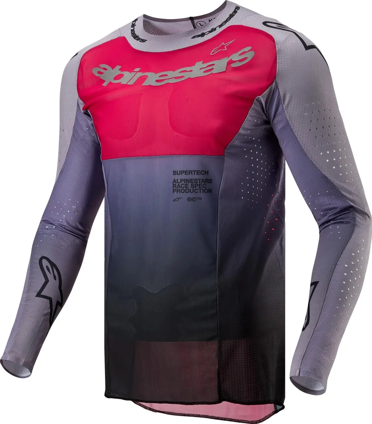Alpinestars Mx Supertech Dade Mesh Jersey – Breathable Off-Road Riding Top (3763324-1396-L) 1