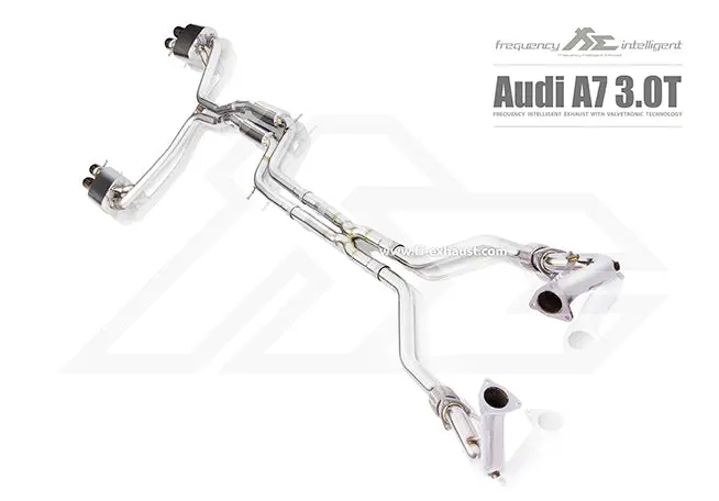 Fi Exhaust Audi A7 3.0T Sportback Downpipe Only 1
