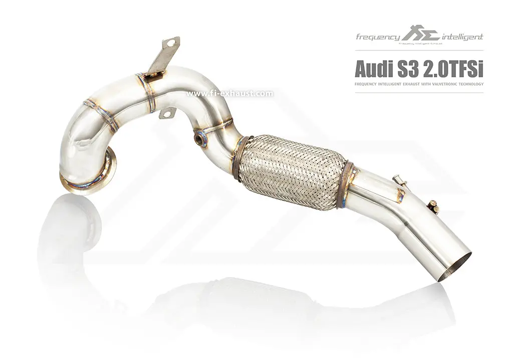 Fi Exhaust Audi S3 (8V) Sportback Downpipe Only 1