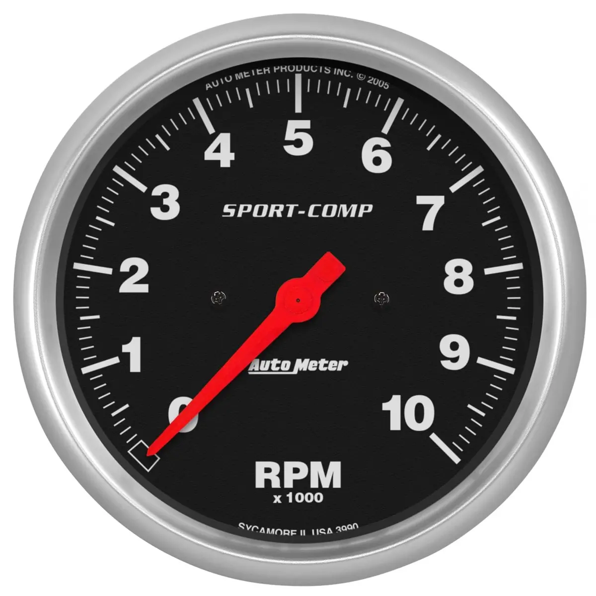 Autometer Sport-Comp 3990 Tachometer With Race-Inspired Design 1
