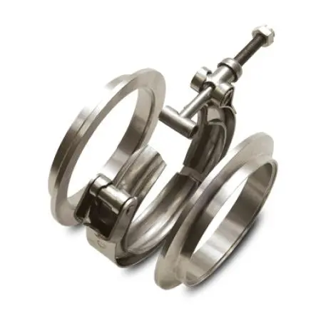 Vibrant Titanium V-Band Flange Assembly For 4In Od Tubing 1