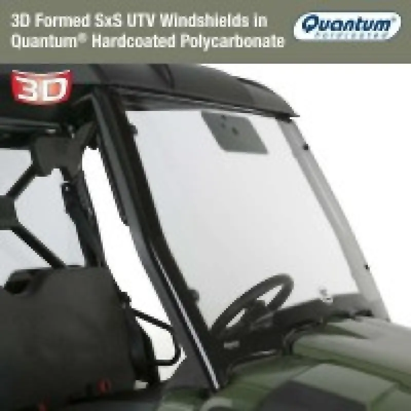 National Cycle 15-23 Kymco Uxv450 3D Full Front Windshield 1