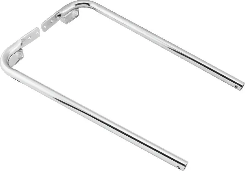 Bikers Choice 85-08 Flh Flt Chrome Saddlebag Support Bracket 1
