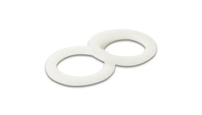 Vibrant -16An Ptfe Washers For Bulkhead Fittings - Pair 1