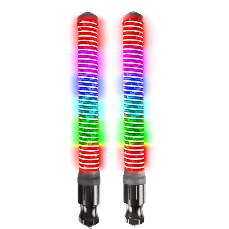 Dragonfire Racing Warwhip Largos - 2 In X 2 Ft Rgb Quick Release - Pair 1
