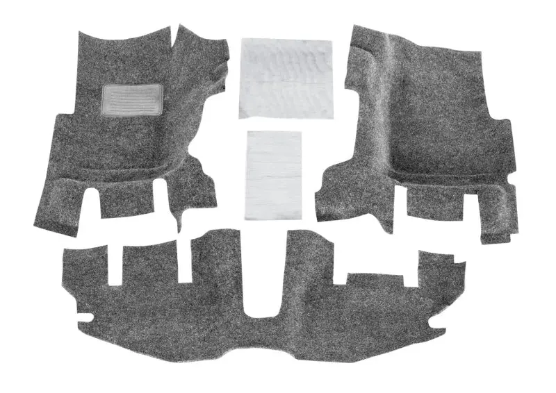 Bedrug 97-06 Jeep Tj Front 3Pc Floor Kit (W/Center Console) - Incl Heat Shields 1