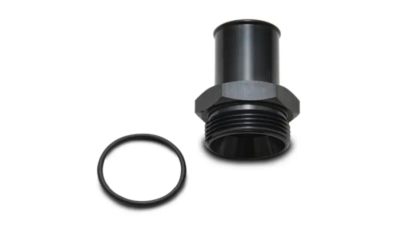 Vibrant 1.50In Hose Barb To 16 Orb Male W/ O-Ring - Aluminum 1