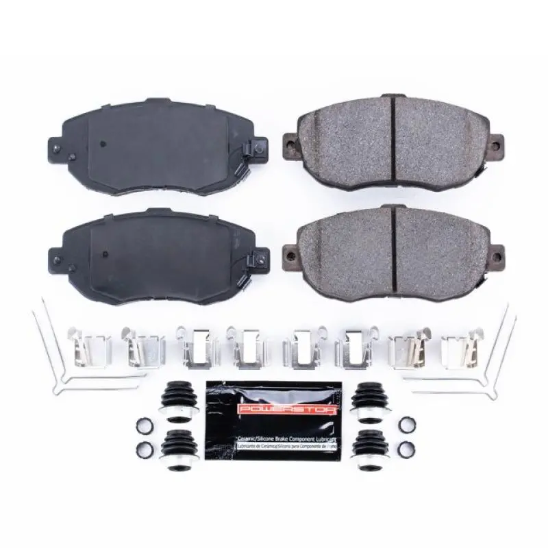 Power Stop 93-05 Lexus Gs300 Front Z23 Evolution Sport Brake Pads W/Hardware 1