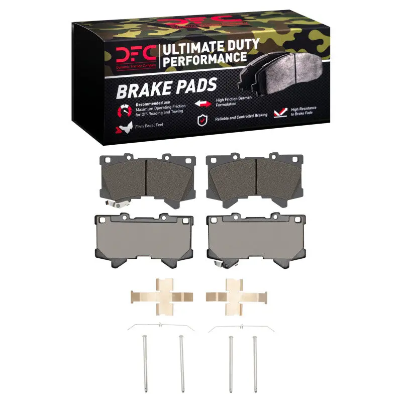 Dfc 22-25 Lexus Gx550 Front Ultimate Duty Performance Brake Pads And Hardware Kit 1