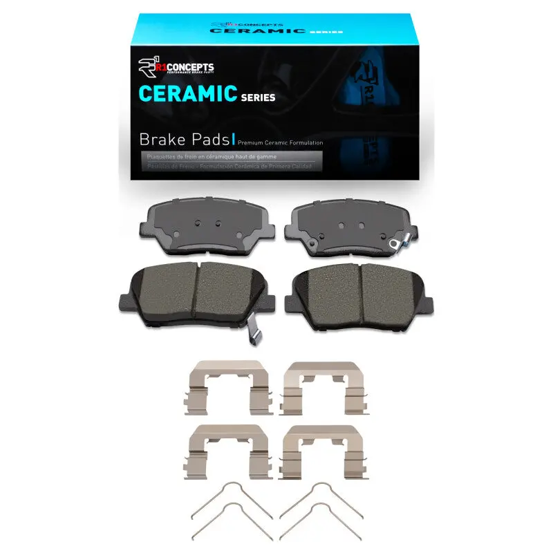 R1 2010-2025 Hyundai Creta (Mexico) Front R1 Ceramic Pads & Hardware Kit 1