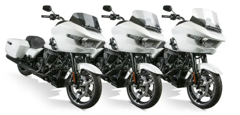 National Cycle 24+ Harley-Davidson Flt/ 23 Flt Cvo V-Stream Quantum Plus Tall Windshield- Clear 1