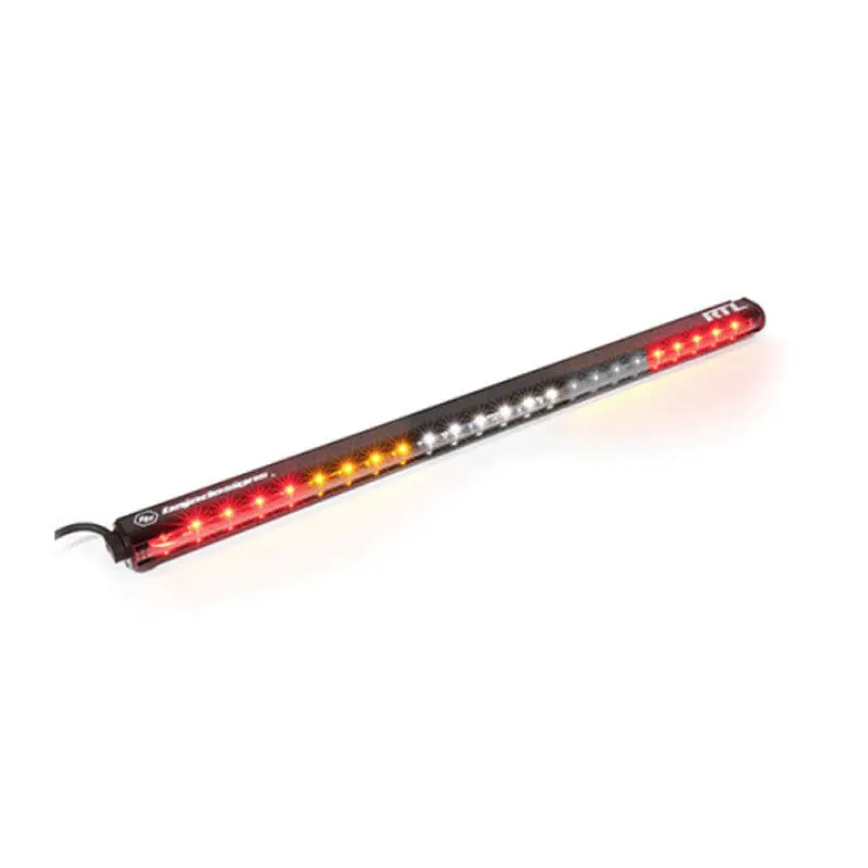Baja Designs Rtl-W Solid Amber/White Center/Flashing Amber Straight 30In Light Bar 1