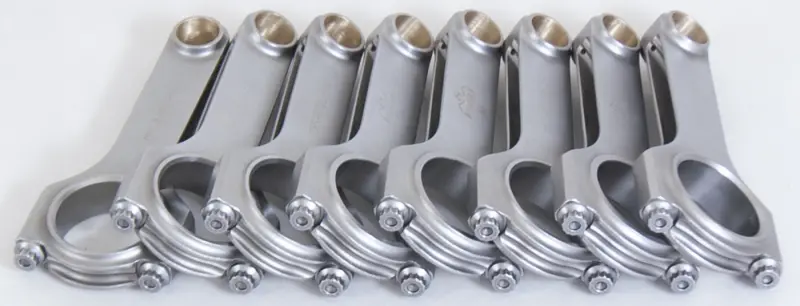 Eagle Toyota/Lexus Uzfe V8 5.751 Inch H-Beam Connecting Rods W/ Arp 2000 Bolts (Set Of 8) 1