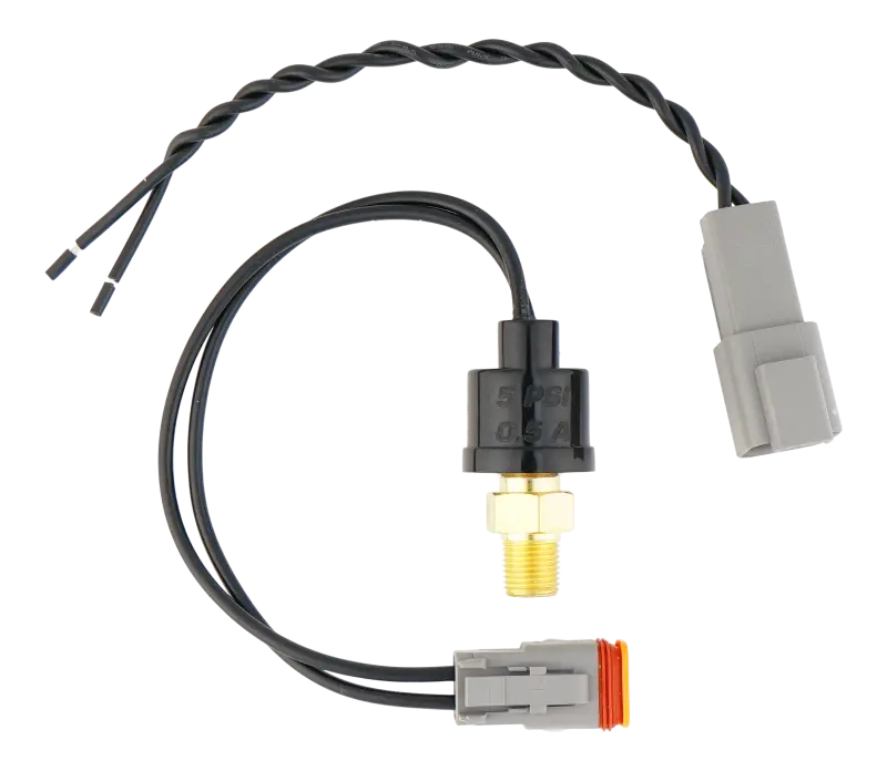 Deatschwerks 1/8Th Npt 5Psi Hobbs Switch With Pigtail 1