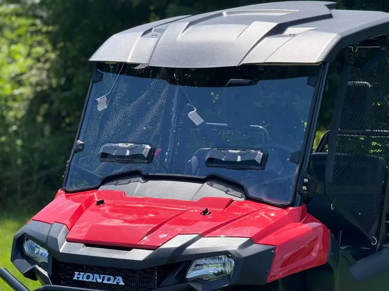Seizmik 14-25 Honda Pioneer 700 Vented Tool-Less Windshield Hard Coated 1