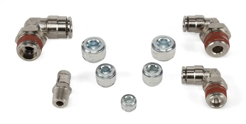 Air Lift Fitting Pack For Flo Tanks 15218/15224/15228 With 1/4In Or 3/8In Lines 1