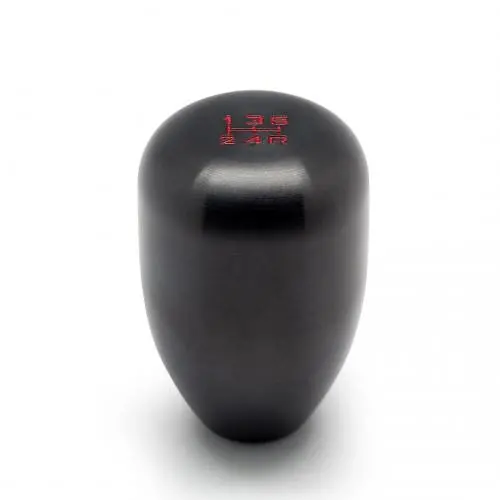 Blox Racing 6-Speed Billet Shift Knob - Gun Metal 10X1.5Mm 1