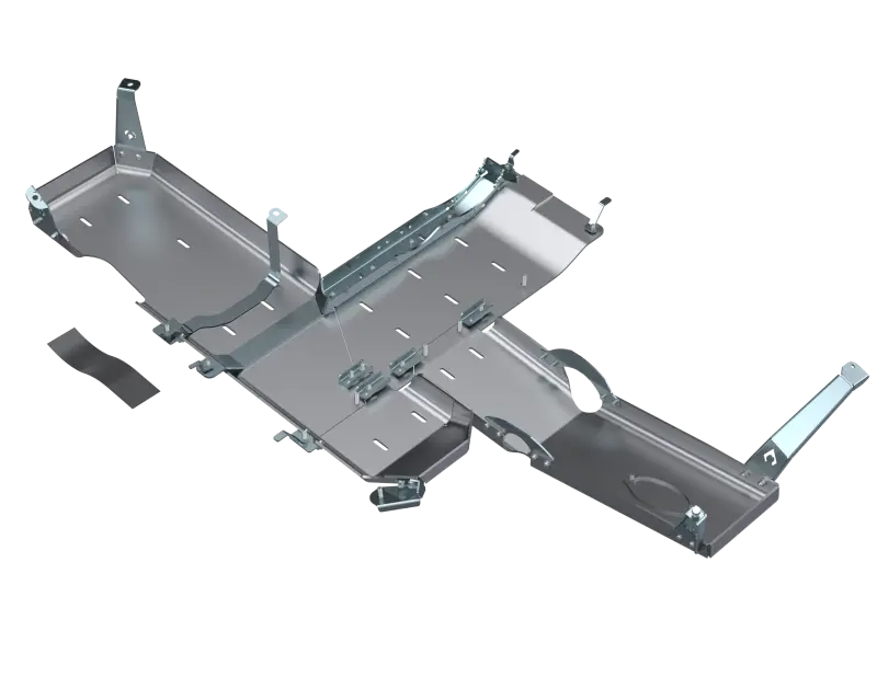 Artec Industries 21-25 Jeep Wrangler Jl Sahara Jl Full Bellypan W/ Oil Door - 2 Door 3.6L Alum 1