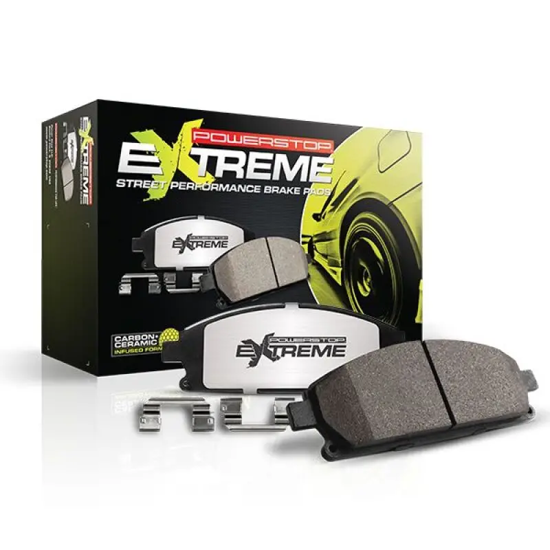Power Stop 23-24 Toyota Gr Corolla Front Z26 Street Brake Pad W/Hardware 1