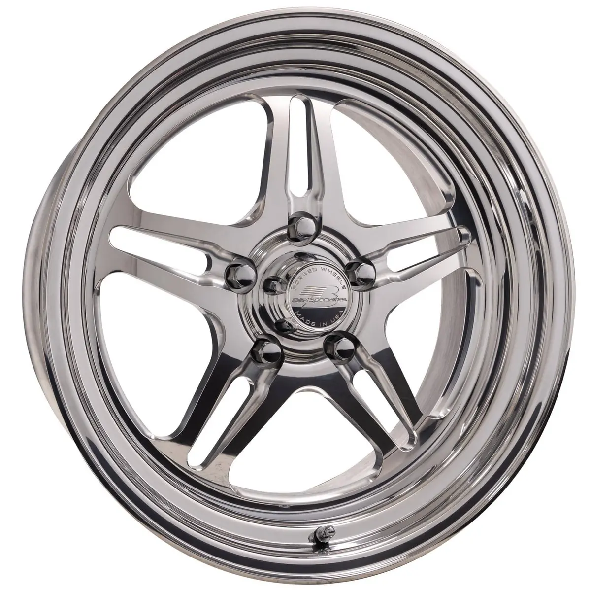 Billet Specialties Amc45560L6135 Custom Alloy Wheel – 15" X 6" With 5X114.3 Bolt Pattern 1