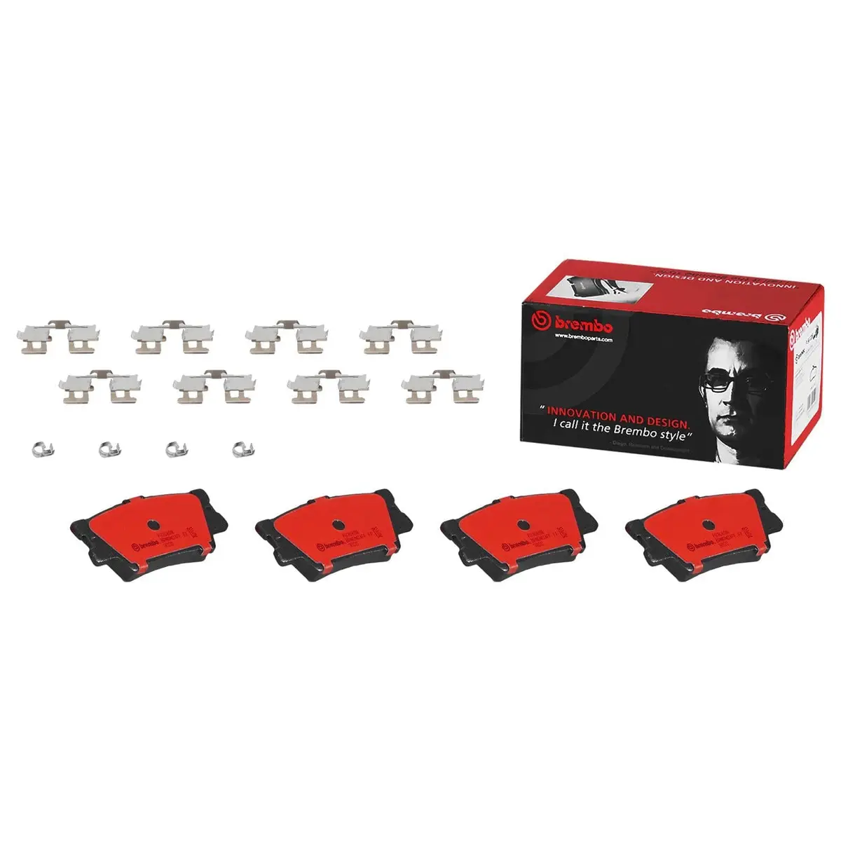 Brembo Nao Ceramic Brake Pads For Street & Track – P83089N 1