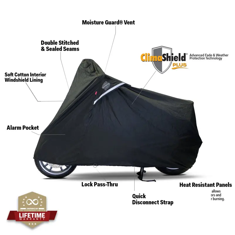 Dowco Scooter Weatherall Plus Cover Black - Xl 1