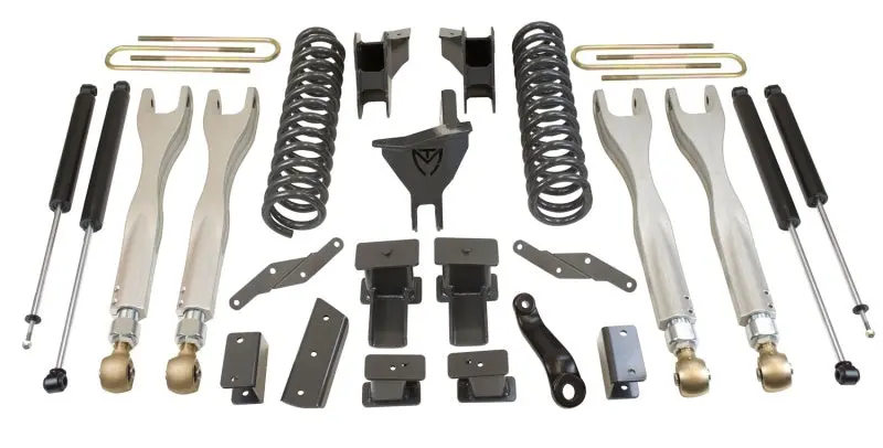 Maxtrac 17-19 Ford F-250/350 4Wd 6In/2In Maxpro Coil Lift Kit W/4-Link Arms & Maxtrac Shocks 1