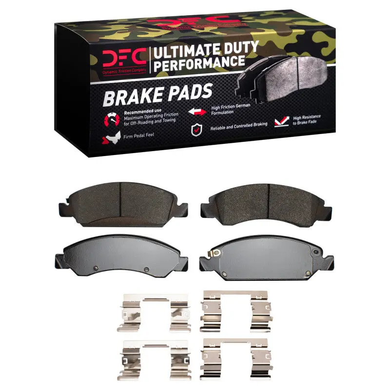 Dfc 05-20 Cadillac Xts Front Ultimate Duty Performance Brake Pads And Hardware Kit 1