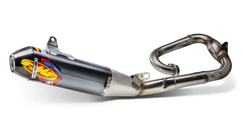 Fmf Racing Yamaha Ttr110 08-24 Ss Anodized Titanium Mini Moto Fact 4.1 Slip-On Muffler W/Ss Header 1