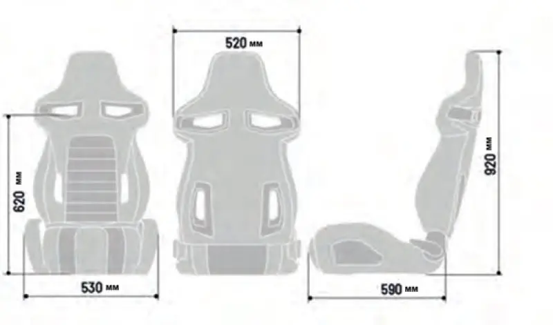 Sparco Seat R333 2021 Black 1