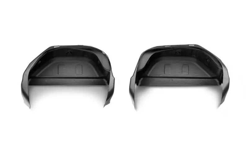 Husky Liners 19-23 Gmc Sierra 1500 Black Rear Wheel Well Guards 1