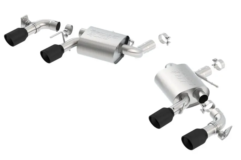 Borla 2016-2018 Chevrolet Camaro Ss At/Mt Rwd Ceramic Black S-Type Exhaust (W/ Dual Mode Valves) 1