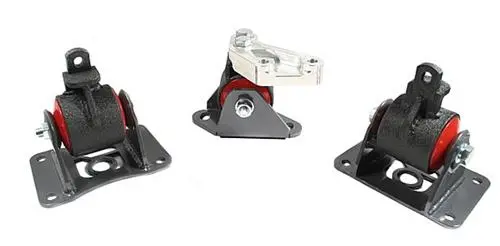 Innovative 04-08 Acura Tl J-Series Black Steel Mounts 75A Bushings (Non-Hydraulic) 1
