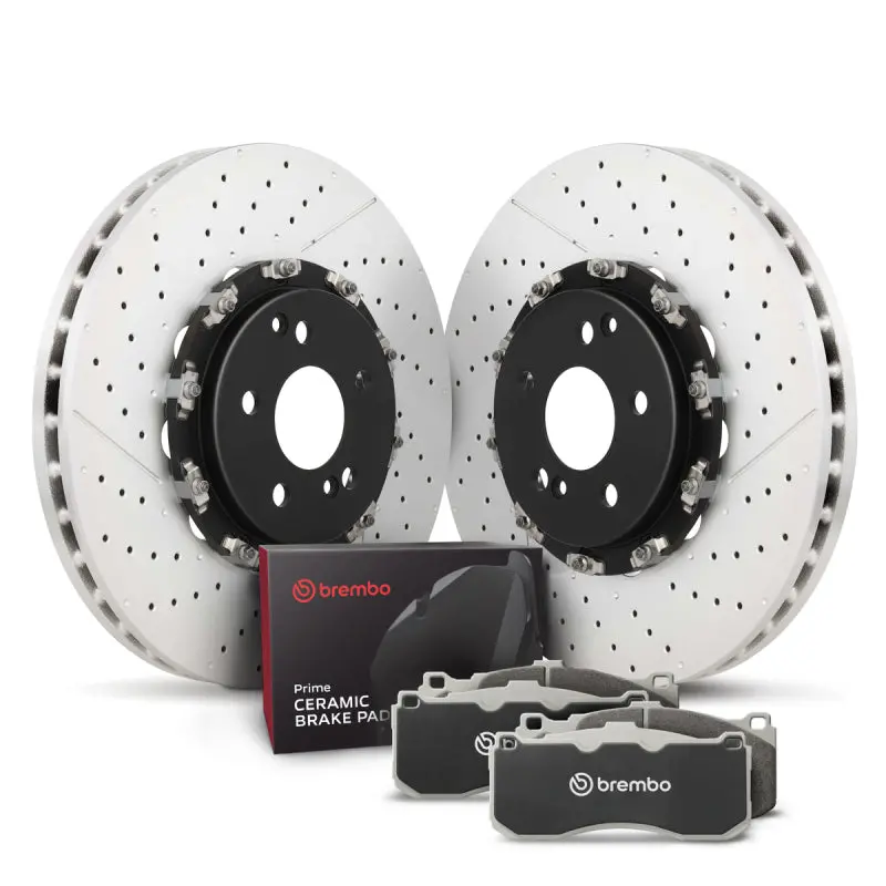 Brembo Oe 11-18 Nissan Gt-R Front Disc Brake Kit 1