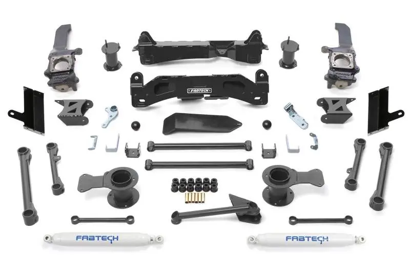 Fabtech 2015-21 Toyota 4Runner 4Wd 6In Basic Sys W/Perf Shks 1