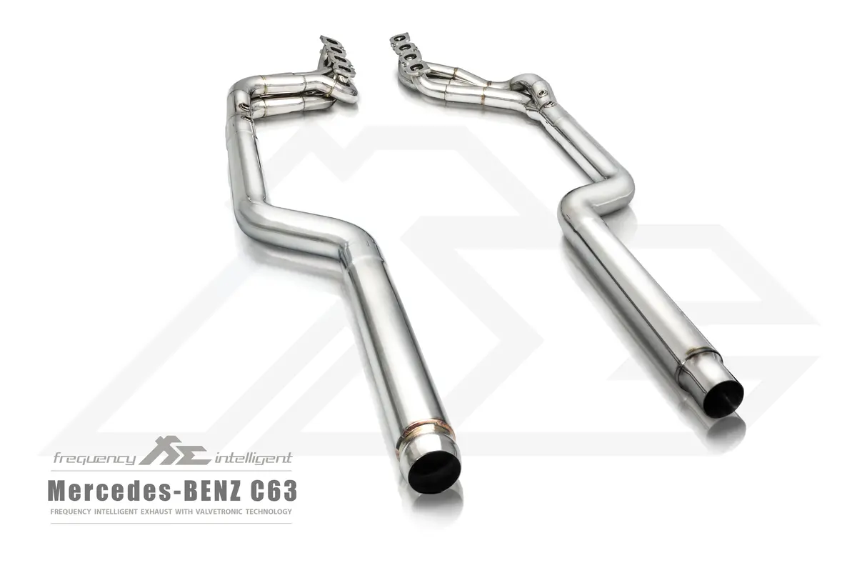 Fi Exhaust Mercedes-Benz C63 Amg Equal Length Long Header/Catless (Lhd Only) 1