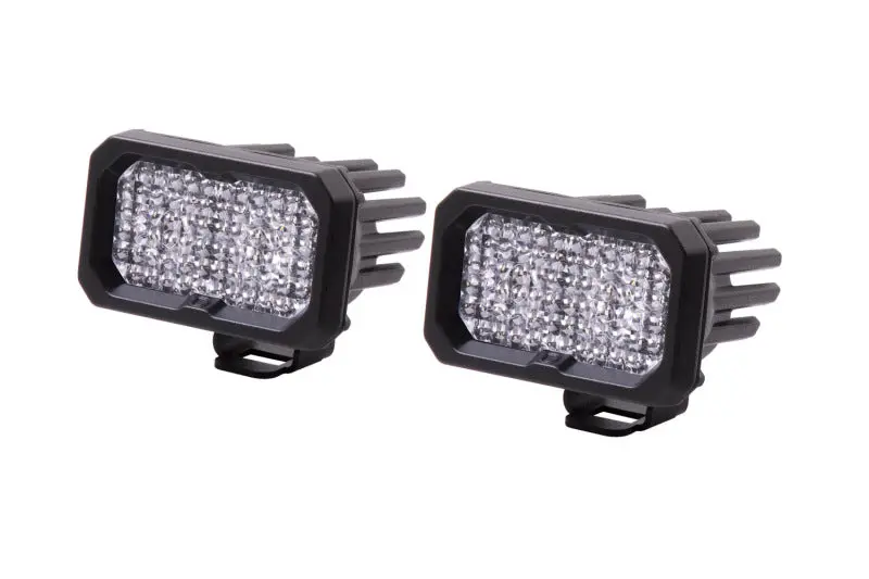 Diode Dynamics Stage Series 2 In Led Pod Sport - White Flood Standard Rbl (Pair) 1