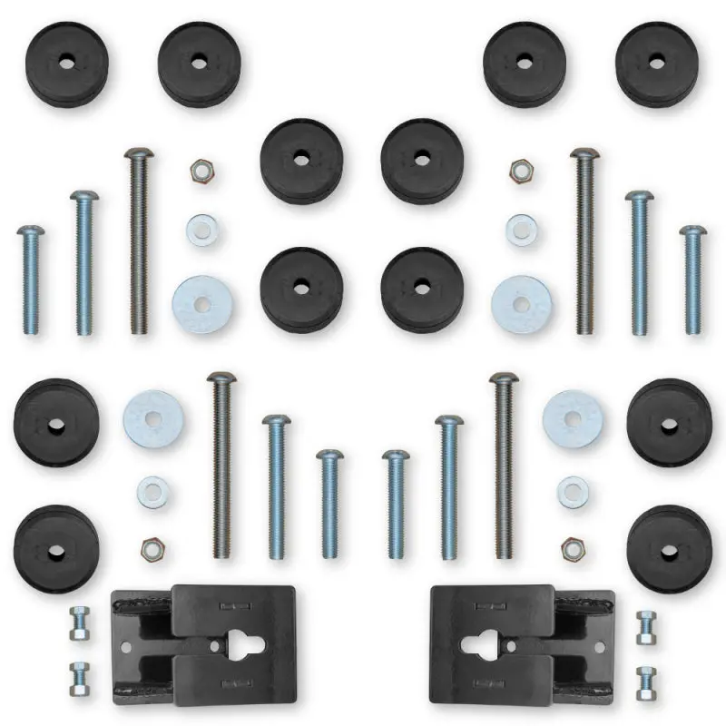 Rock Krawler 2018+ Jeep Wrangler Jl 2Dr / Jlu 4Dr Front & Rear Bump Stop Kit (2In-4In) 1