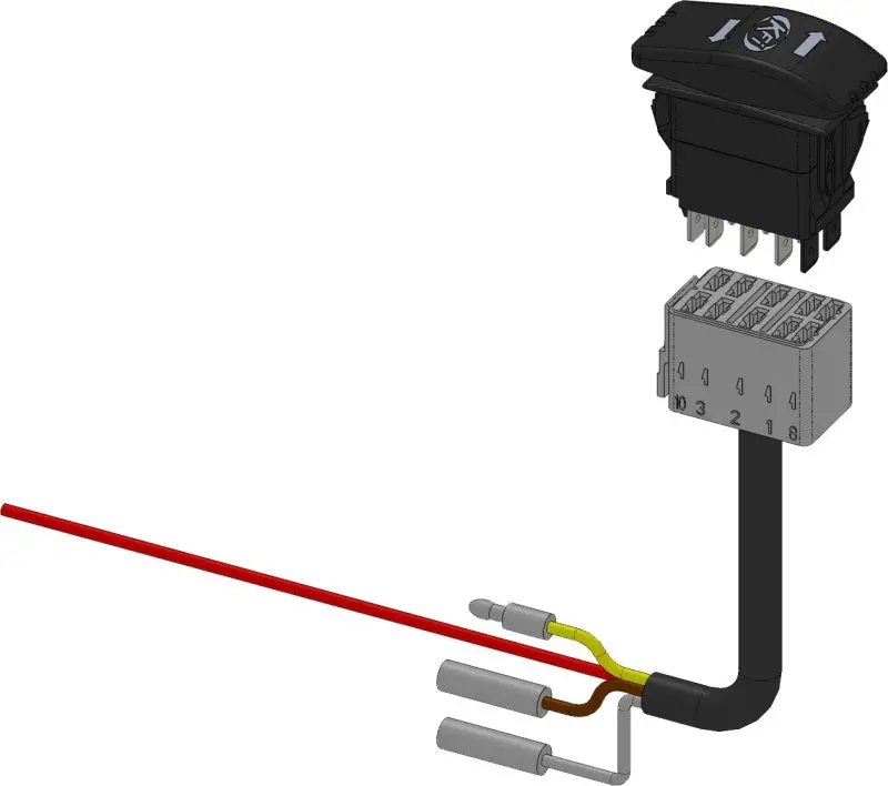 Kfi Actuator Backlit Dash Rocker Switch 1