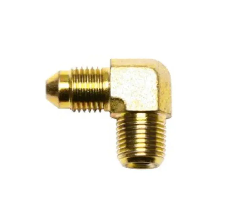 Wilwood Inlet Fitting - 1/8-27 Npt To -3 (90) 1