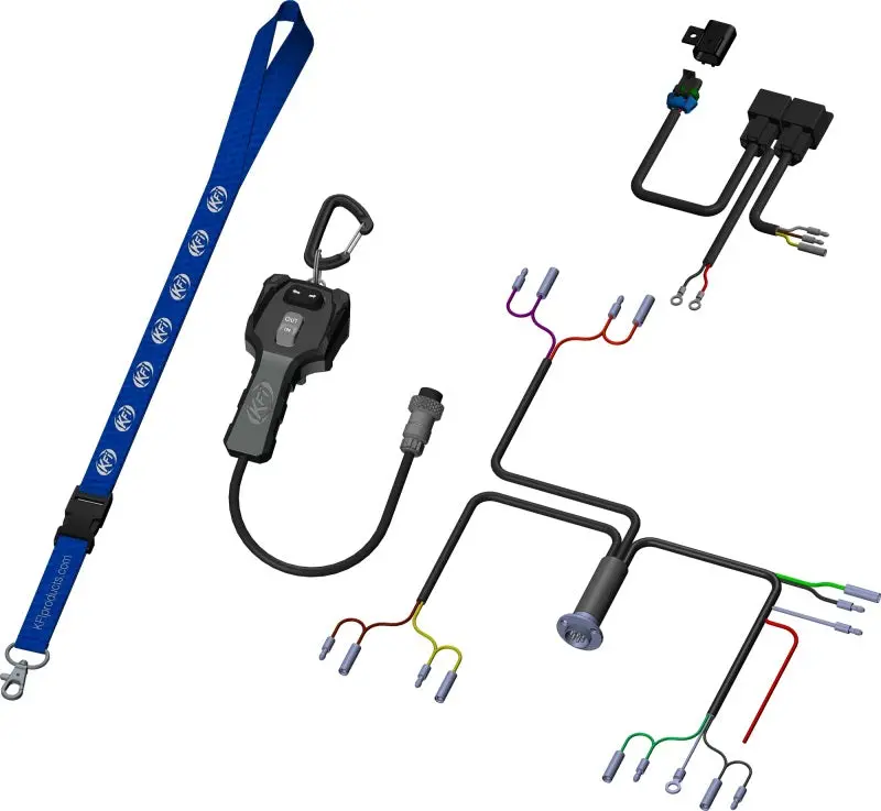 Kfi Hand Remote Plow Control Kit -Utv Straight Blades W/Single Hydraulic Actuator 1