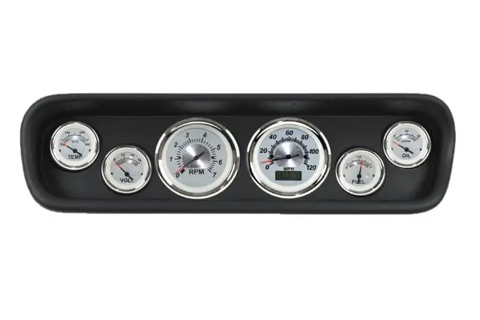 Classic Dash 61264Ws11 Custom Gauge Kit With Full Instrument Cluster 1