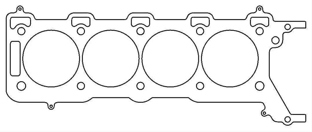 Cometic C4376-070 Mls Head Gasket – .070" Thickness, Multi-Layer Steel Construction 1