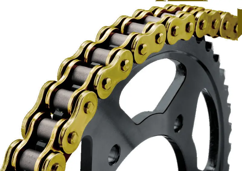 Bikemaster 520X130 Bmxr X-Ring Chain - Gold/Gold 1