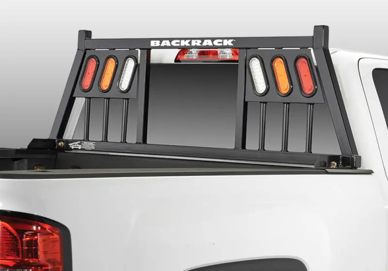 Backrack 99-23 Ford F250/350/450 (Aluminum Body) Three Light Rack Frame Only Requires Hardware 1