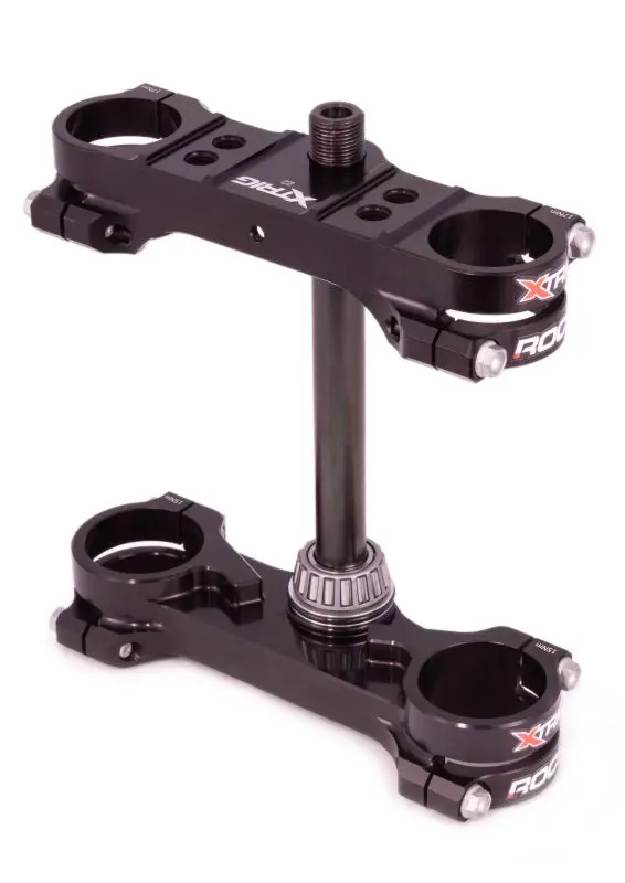 Xtrig 21-23 Gasgas Mc 65/ Husqvarna Tc 65/ Ktm 65 Sx Rocs Tech Clamp Offset 22 Mm. - Black 1