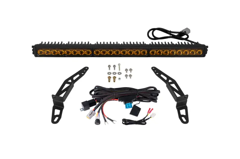 Diode Dynamics Jeep 2018 Ss30 Bumper Led Kit Sport Yellow Driving 1