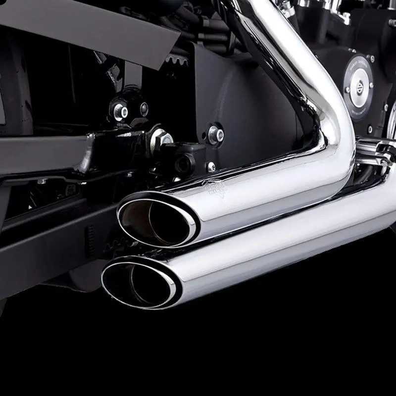 Vance & Hines 12-17 Harley-Davidson Softail Shortshots Staggered Pcx Full System Exhaust 1