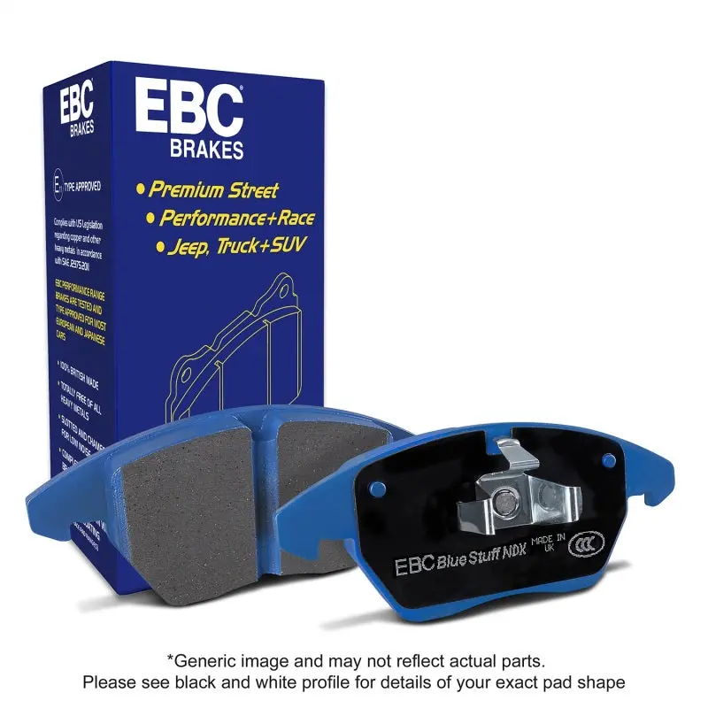 Ebc 2015+ Ford Mustang Gt350 Bluestuff Front Brake Pads 1